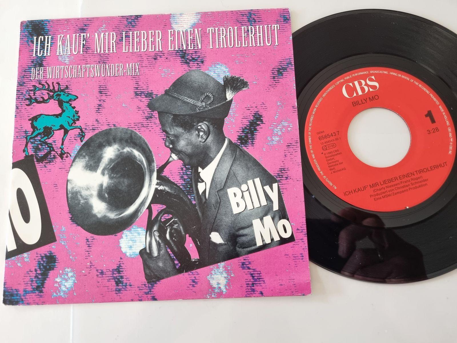 7"" Single Billy Mo - Ich kauf' mir lieber einen Tirolerhut REMIX Vinyl Holland