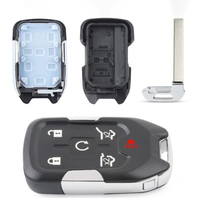 Key Covers Smart Case Shell Fit For GMC Yukon Chevy Tahoe - Foto 12