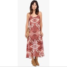 NWT Show me you Mumu turlington maxi dress in happy henna Sz S