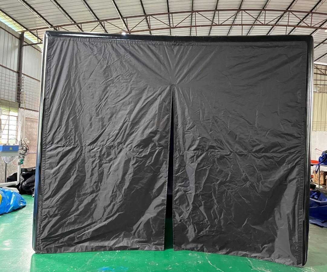 Inflatable Golf Simulator Enclosure Indoor Outdoor Golf Practice Swing ...