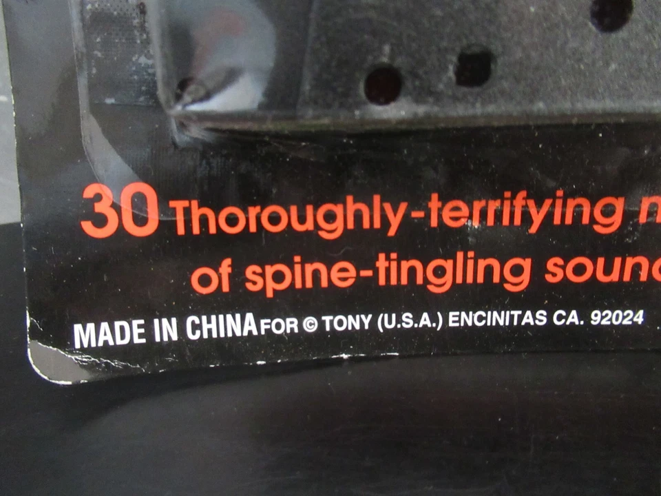 RARE Vintage HALLOWEEN Chamber of Horrors Cassette Tape Voices Sound Music - Image 4 of 4