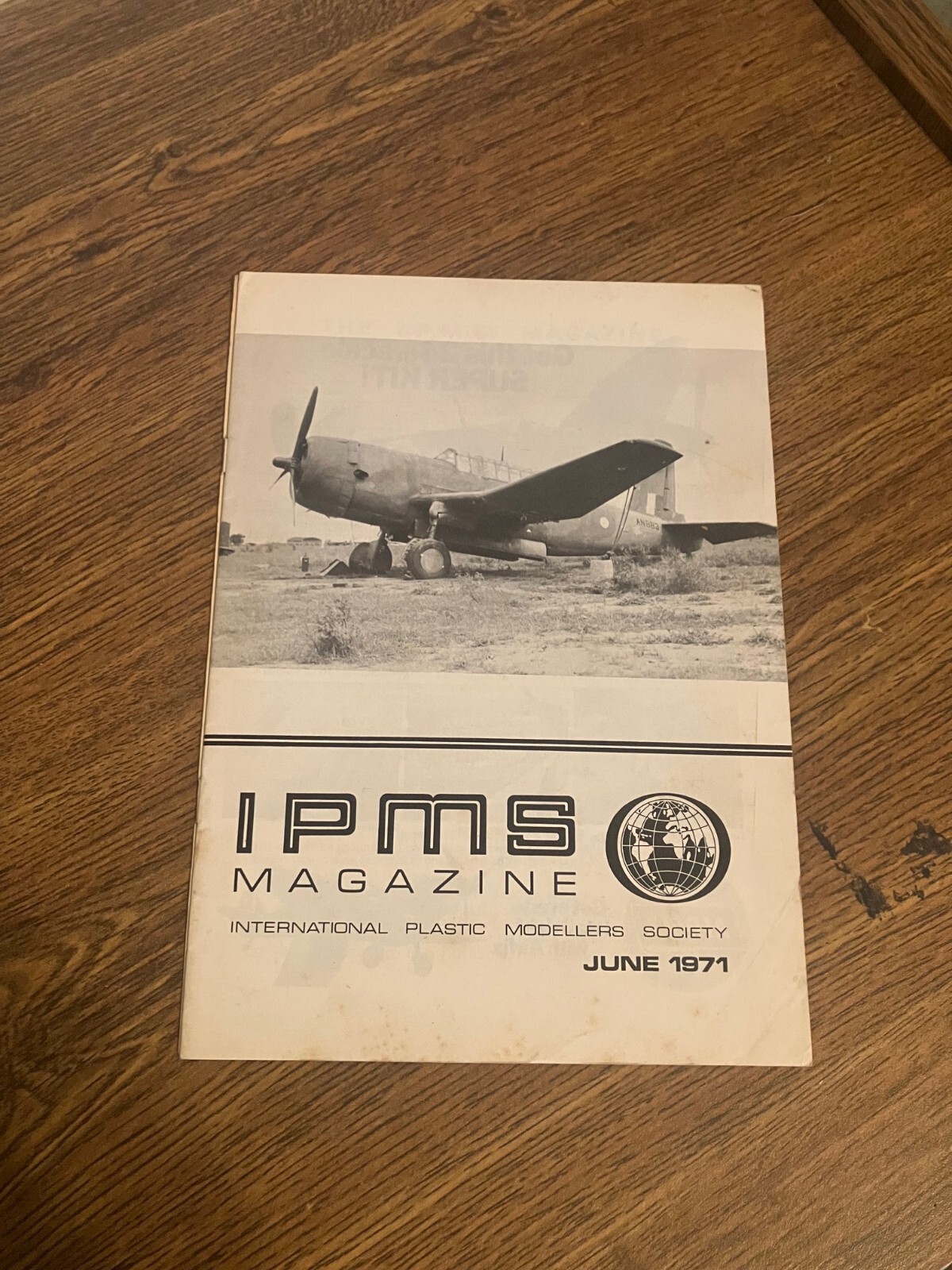 *Vintage Back Issue of IPMS Update Magazine - June 1971