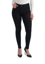Seven 7 Women  s Tummy Less Skinny Jeans Size 2 Black NEW