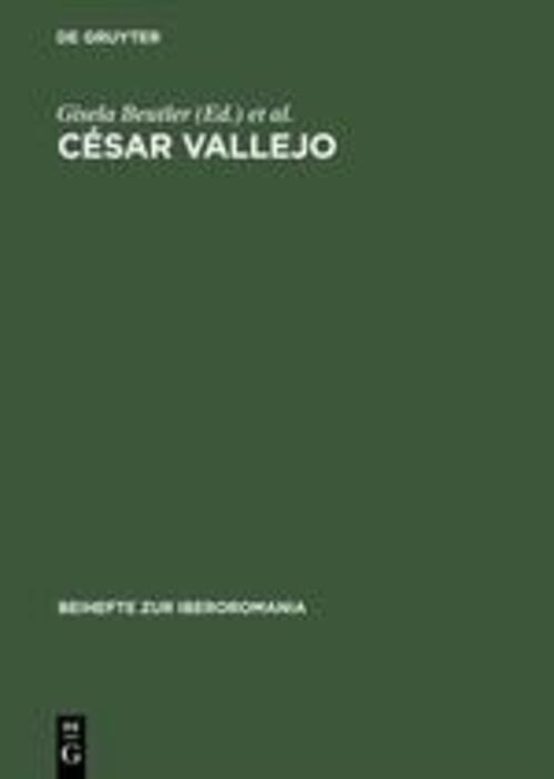 Thumbnail - Alejandro Losada (u. A.) | César Vallejo | Buch | Deutsch (1981) |