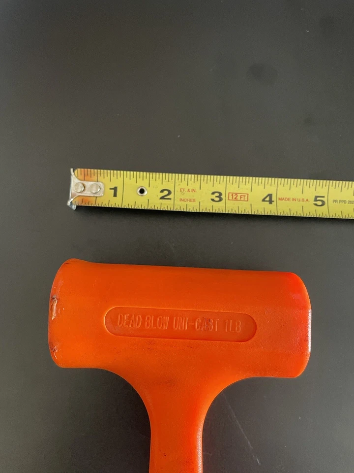 PT Performance Tool M7216 16-Ounce High Visual Dead Blow UNI-Cast Hammer - Imagem 2 de 4