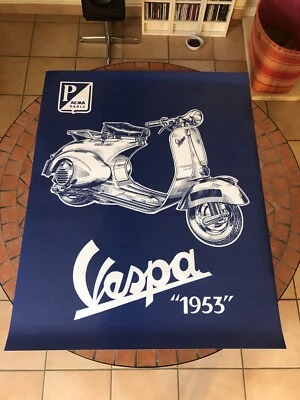 Affiche Vespa Acma V53 1953 80x100 cm - Photo 1/2