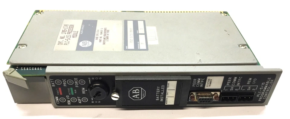 Módulo Procesador Allen-Bradley PLC-5/15 1785-LT/B Revisión Firmware.P/Ser.B USADO Foto 2 de 4