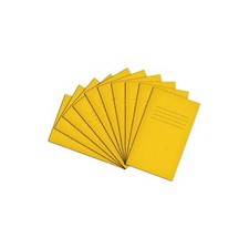 Image of RHINO A6+ Exercise Books, 48-Page / 7mm Lined, Centre Margin, 2 Colours, 10-Pack