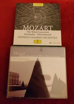 A32. MOZART -  Wind Concertos, Serenades And Divertimenti: Two Box Sets O.C.O. 