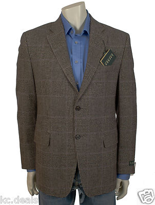 ジャケット Ralph Lauren FW24 Plaid wool blazer (211941405 001) Polo Tailored Glen Plaid Wool Suit