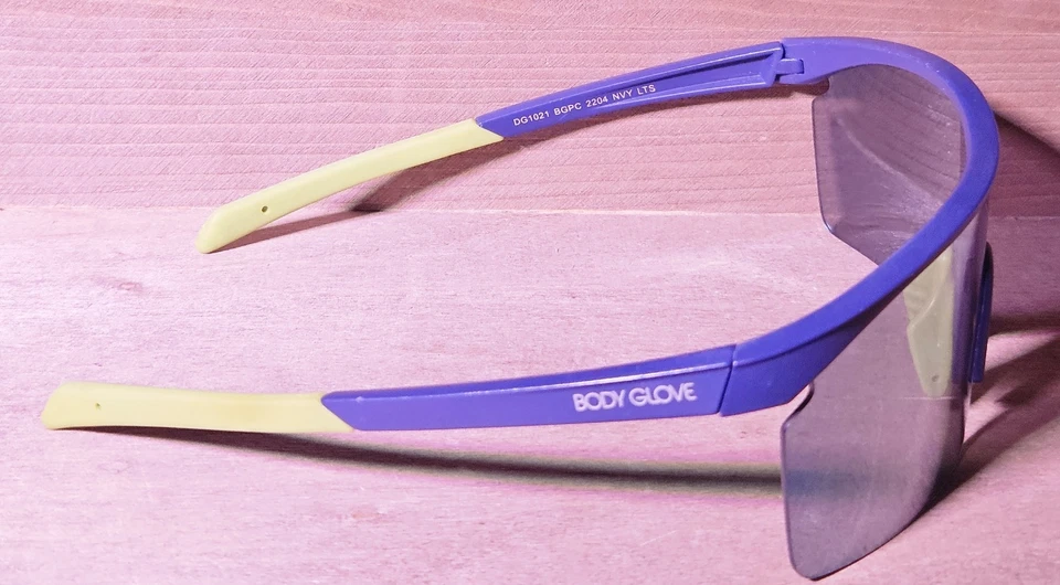 Спортивные солнцезащитные очки Body Glove DG1021 BGPC 2204 NVY LTS синий желтый экран... - Изображение 2 из 4