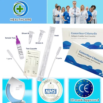 21ST CENTURY Chlamydia and Gonorrhoea sti std test Male & Female self testing
