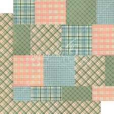 Woodland Friends Double-Sided Cardstock 12"X12" Be Happy