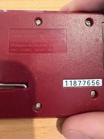 Octopus NINTENDO GAME AND WATCH Wide Screen Working