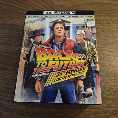 Back to the Future 35th Anniversary 4K UHD Bluray Steelbook Trilogy USA Edition