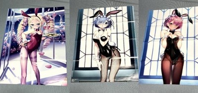 Re:Zero Starting Life in Another World BEATRICE REM RAM Bunny Big Poster Set TN