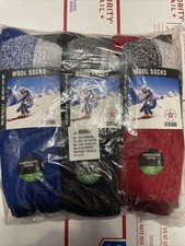 6 Pairs Men Merino wool socks Thermal Socks Insulated Cold Weather Winter socks