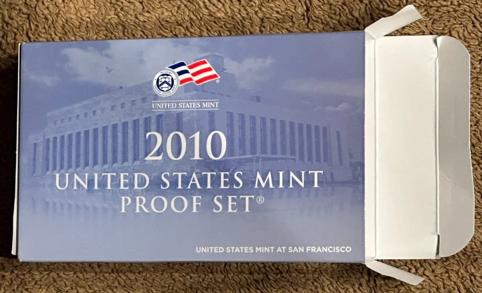 2010-S-U.S. Mint Proof Set + National Parks Quarters - President $1's - COA&OGP - Image 2 of 4