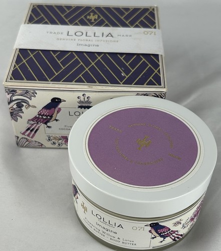 Lollia Imagine Flowering Willow & Lotus Cocoa Body Butter Box beschädigt