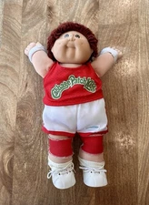 Vintage 1982 Cabbage Patch Kid Basketball Brown Hair