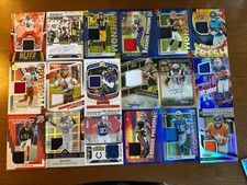 2025 + DONRUSS SAGE PRIZM OPTIC FOOTBALL PATCH AUTO RC LOT OF (51) RC 