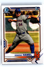 2021 Bowman Chrome Draft Dominic Hamel 1st Refractor