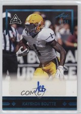 2021 Leaf Memories 1991 Base Platinum Spectrum 6/50 Kayshon Boutte Auto uk2