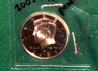 2003-S JFK 90% SILVER PROOF HALF DOLLAR … GRADES "PROOF”