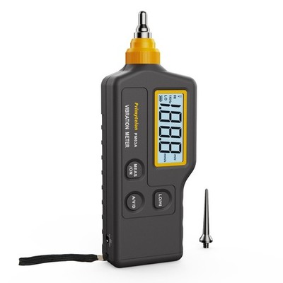 Handheld High-Precision Digital Vibration Meter Tester PM63A 20-Hour Run Time