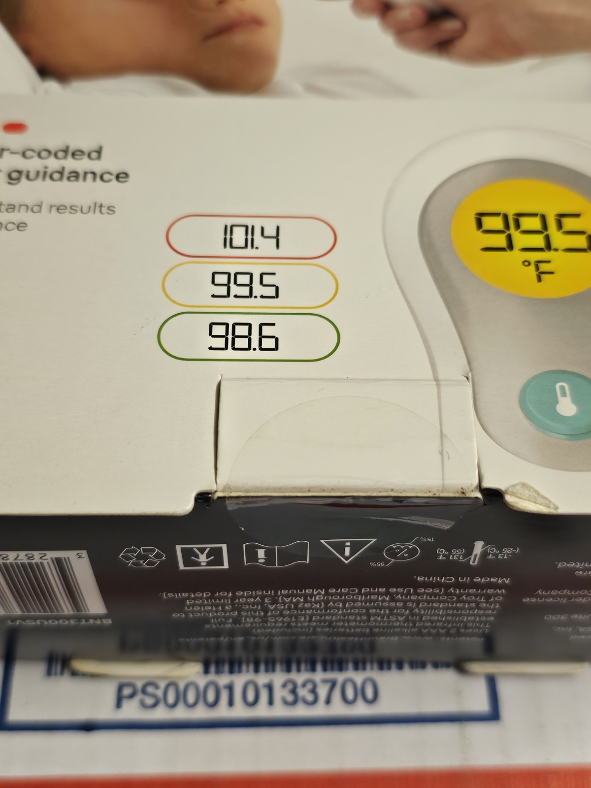 Brand New Braun BNT300 No Touch Forehead Digital Thermometer Sensian 5