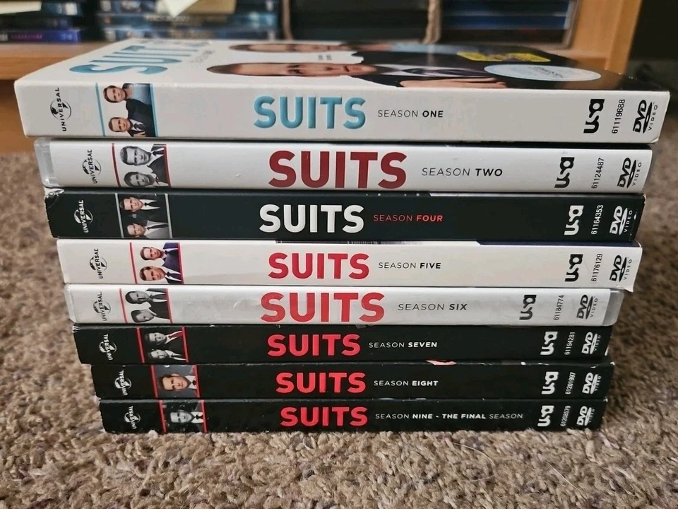 Suits TV Series/ Seasons 1,2,4,5,6,7,8 DVD excellent condition (pre-owned) - Image 3 of 3