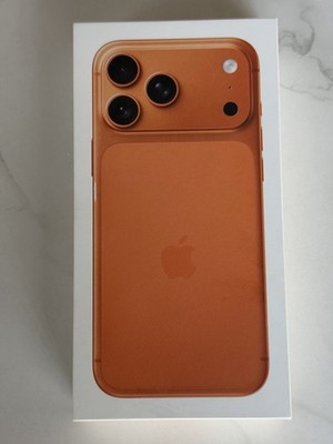 Apple iPhone 17 Pro Max A3257 Cosmic Orange 1TB Storage Empty Box Only
