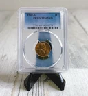 1942 S PCGS MS65RD Red Lincoln Cent 1c Wheat Penny US Mint Coin 1942-S MS-65 OBH