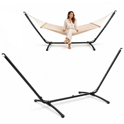 310x100 Hängemattengestell Outdoor 120kg - Metall Ständer Hängematte Gestell - Bild 1 von 4
