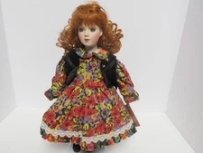 Paradise Galleries Porcelain Doll Cowgirl Patsy 15" Lazo Prairie Cottage Country