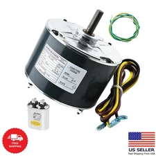 Condenser Fan Motor for Carrier 5KCP39EGS070S, 5KCP39EGY823S, Genteq GE3905, ...