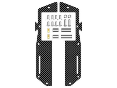 WRAP-UP NEXT 0751-FD Carbon Side Deck Set (BT-01 Umbausatz)