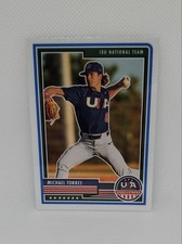 2023 Panini Stars & Stripes USA Baseball Michael Torres #52