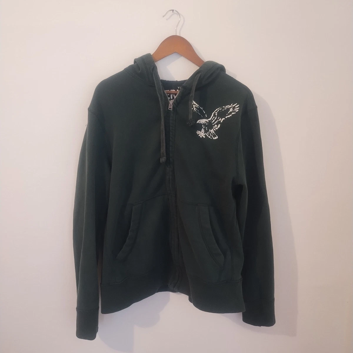 トップス Eagle Zip Up Hooded Sweatshirt 20c51986963b4ac89582c0d92aec83