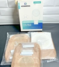 Ostomy Bags KONWEDA 15 Pcs One-Piece Drainable Exp: 9/15/27