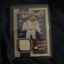 2026 Topps Celebration MARINER MOOSE Mascot Worn Jersey Relic #MAS-MOS