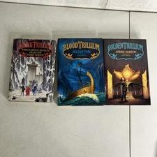 Trillium Saga Lot Of 3 HC Books: Black Trillium, Blood Trillium, Golden Trillium