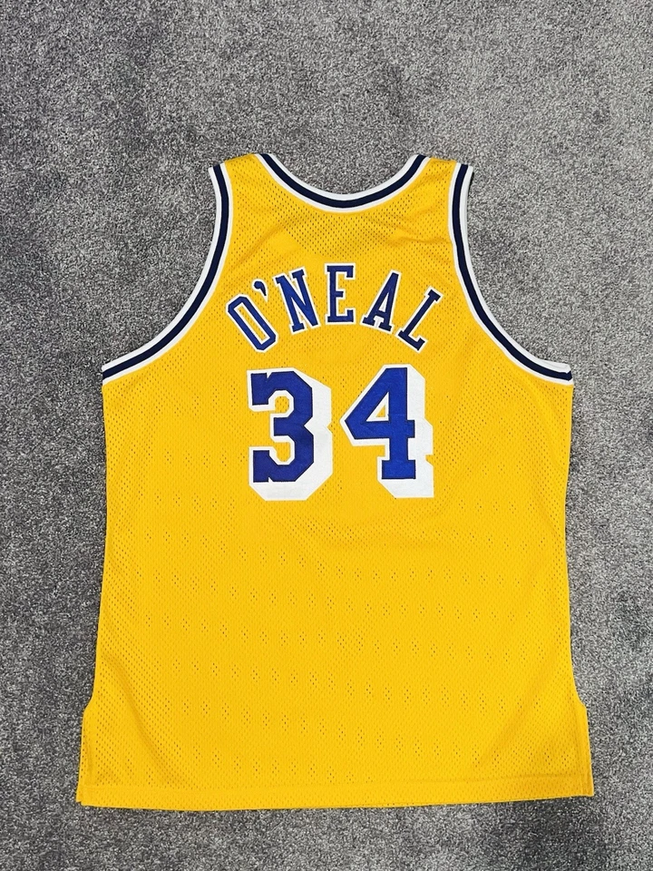 Champion Shaquille O'Neal Los Angeles Lakers Jersey Size 48 True Vintage NBA 90s - Image 2 of 4