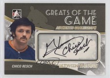 2010-11 ITG Between the Pipes GoalieGraphs Glenn Resch #A-CR Auto i9i