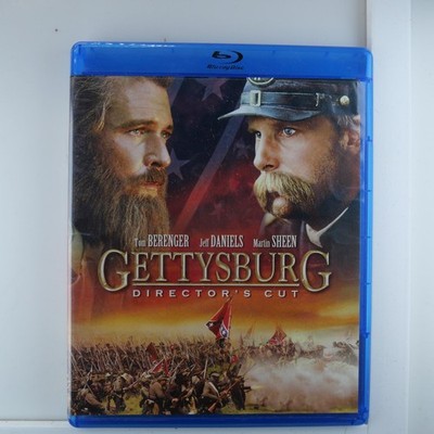 Gettysburg Blu-ray 2011 Director's Cut Tom Berenger Jeff Daniels Martin Sheen