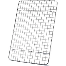 Cooling Rack For Baking 18/8 Stainless Steel Wire Grid Rack Fits Quarter Sheet