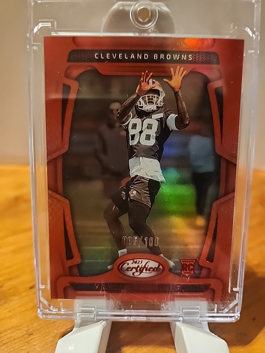 2025 Panini Certified - Rookies Harold Fannin Jr. #178 Mirror Red /100 (RC)