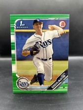 2019 Bowman Draft #BD-156 John Doxakis Green #/99 RC