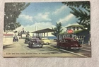 St. Petersburg Florida Postcard Bee line ferry Coca-Cola sign vintage antique