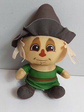 Toy Factory Scarecrow Wizard Of Oz Big Head 11  Plush EUC FREE SHIPPING